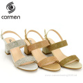 OEM/ODM 2021 new ladies summer high heels